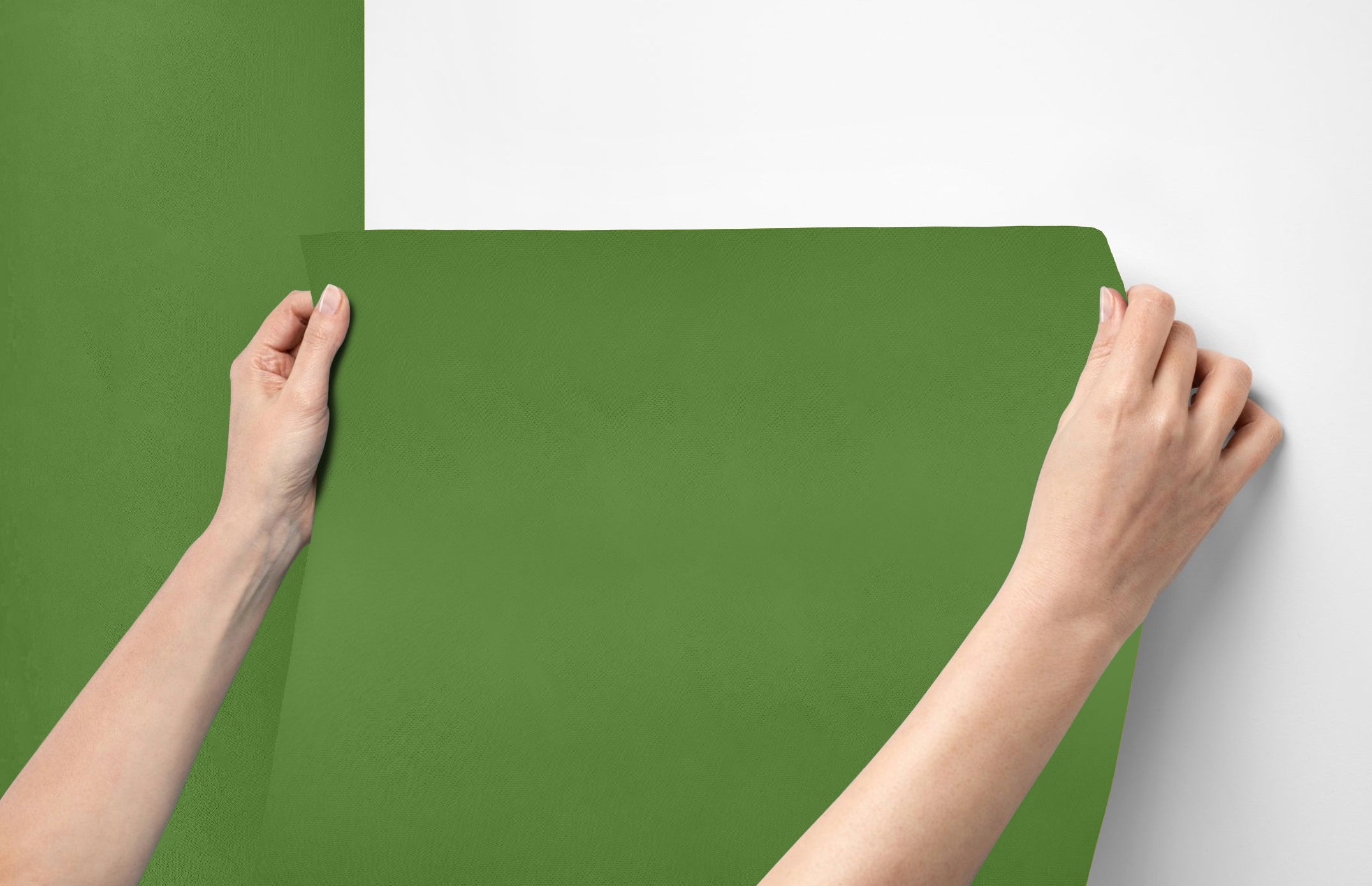 Peel & Stick Removable Re-usable Paint - Color RAL 6017 May Green - offRAL™ - RALRAW LLC, USA