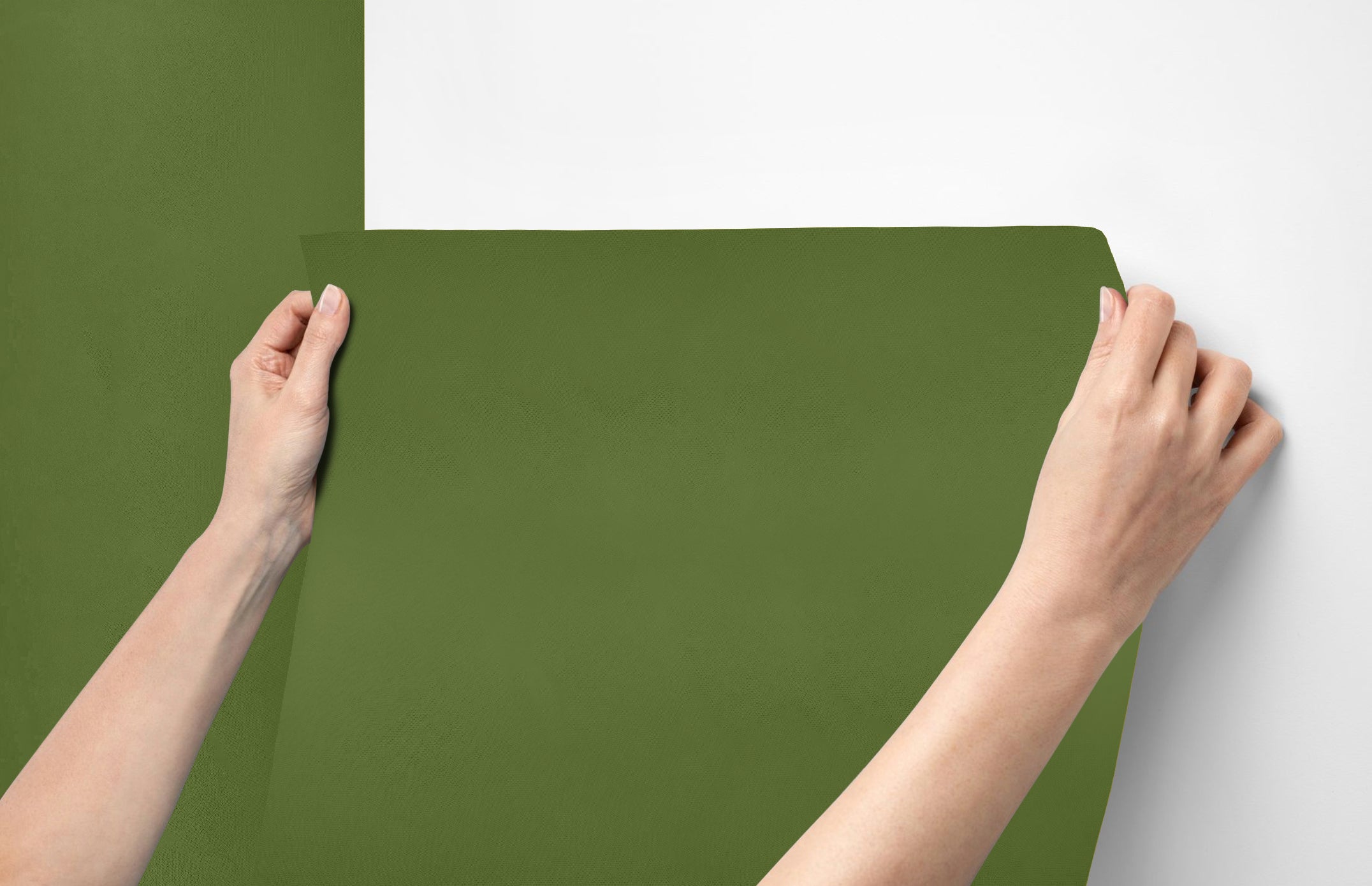Peel & Stick Removable Re-usable Paint - Color RAL 6025 Fern Green - offRAL™ - RALRAW LLC, USA
