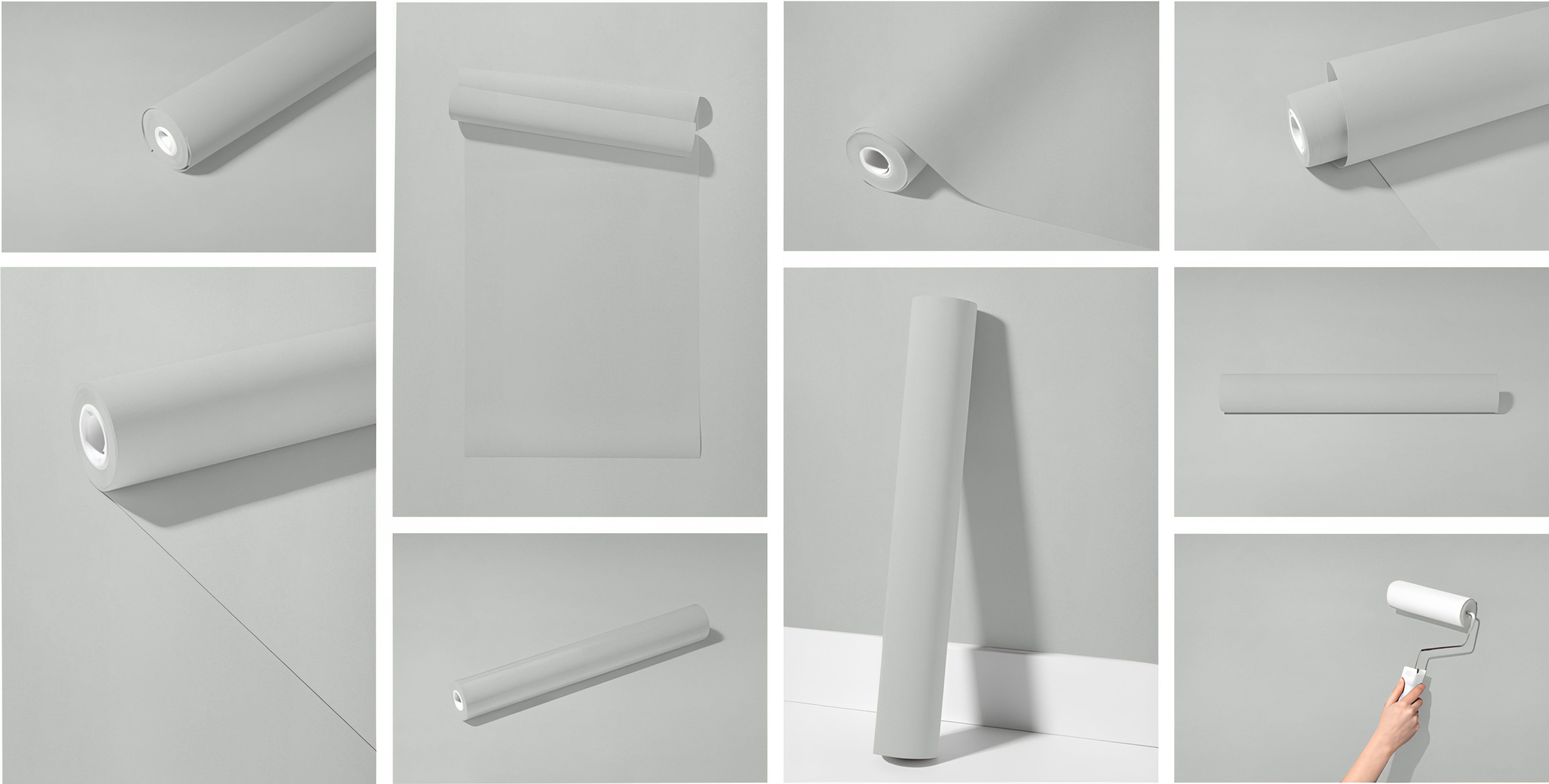 Peel & Stick Removable Re-usable Paint - Color RAL 7035 Light Grey - offRAL™ - RALRAW LLC, USA