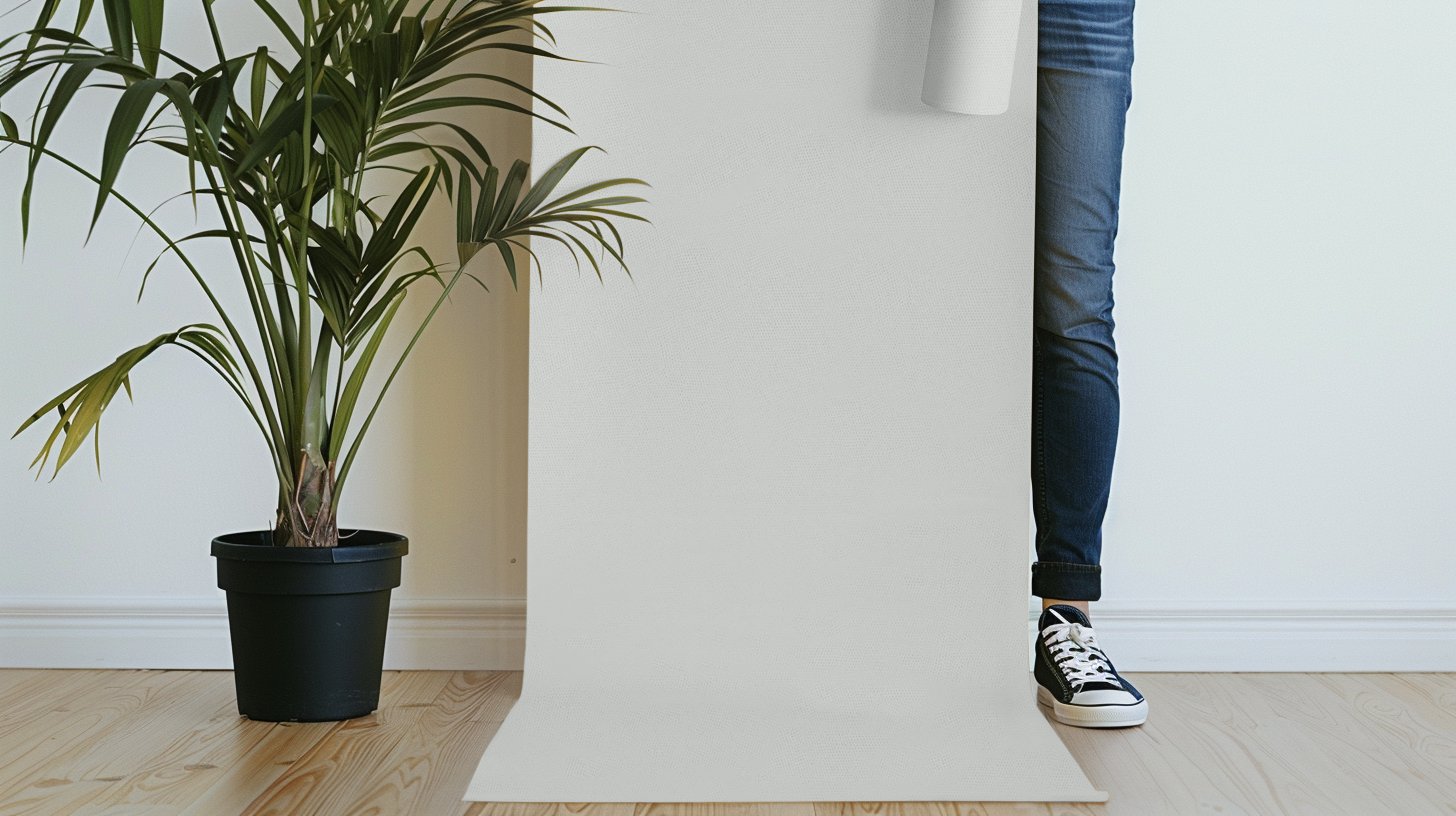 Peel & Stick Removable Re-usable Paint - Color RAL 7035 Light Grey - offRAL™ - RALRAW LLC, USA