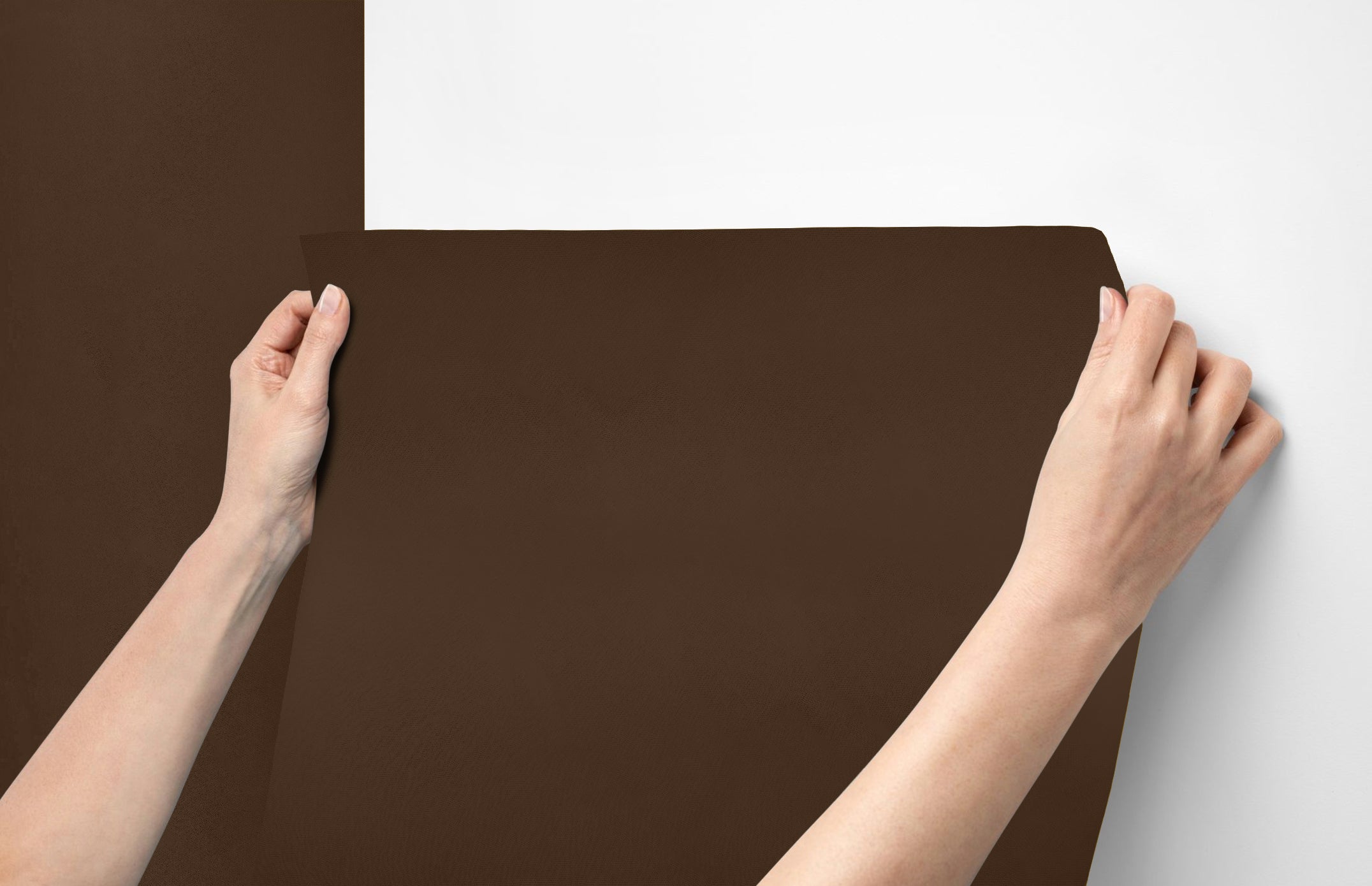 Peel & Stick Removable Re-usable Paint - Color RAL 8014 Sepia Brown - offRAL™ - RALRAW LLC, USA