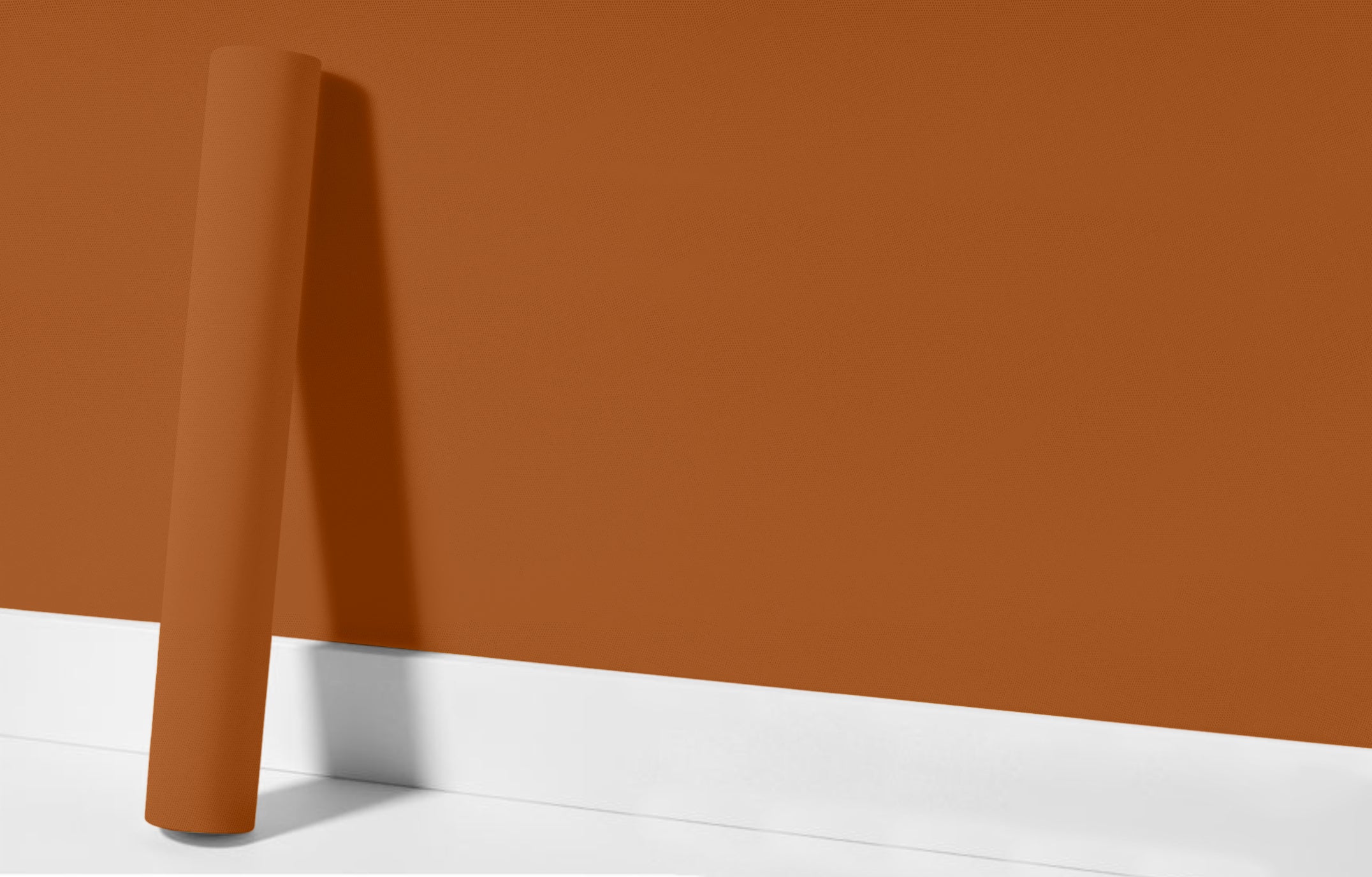 Peel & Stick Removable Re-usable Paint - Color RAL 8023 Orange Brown - offRAL™ - RALRAW LLC, USA