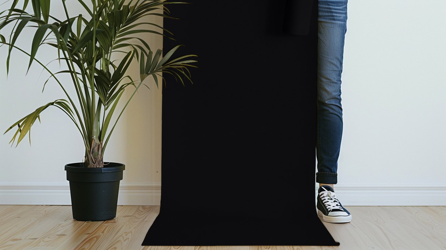 Peel & Stick Removable Re-usable Paint - Color RAL 9005 Jet Black - offRAL™ - RALRAW LLC, USA