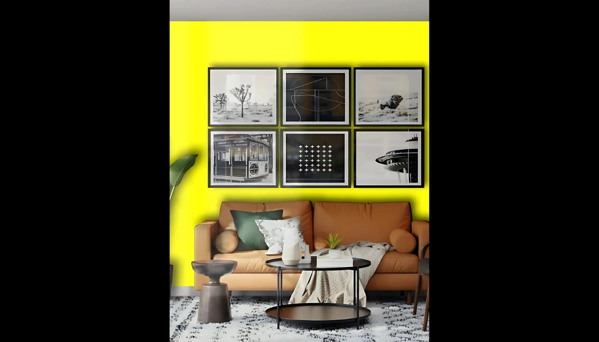 Abziehbare Farbe - RAL 1026 Leuchtgelb - superleicht zu entfernende Farbe für jede glatte Oberfläche - offRAL™