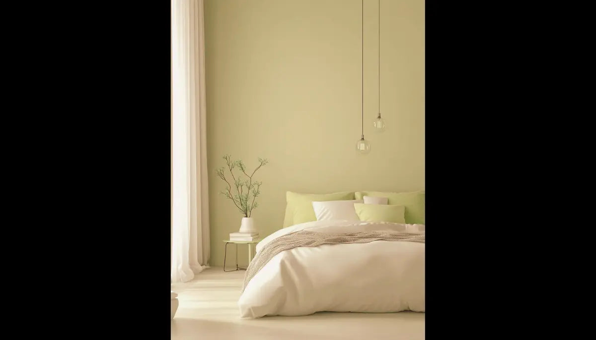 Temporäre Farbe - RAL 1000 Grünbeige - für Schränke, Arbeitsplatten, Wände, alle glatten Oberflächen - offRAL™