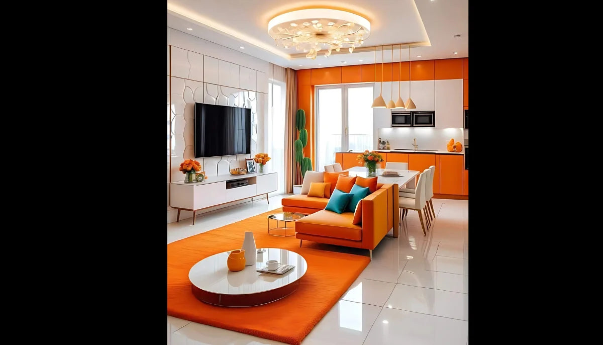 Tragbare Farbe - RAL 2004 Reinorange - 1. Farbe in Plattenform, bereit zur Wiederverwendung auf allen glatten Oberflächen - offRAL™