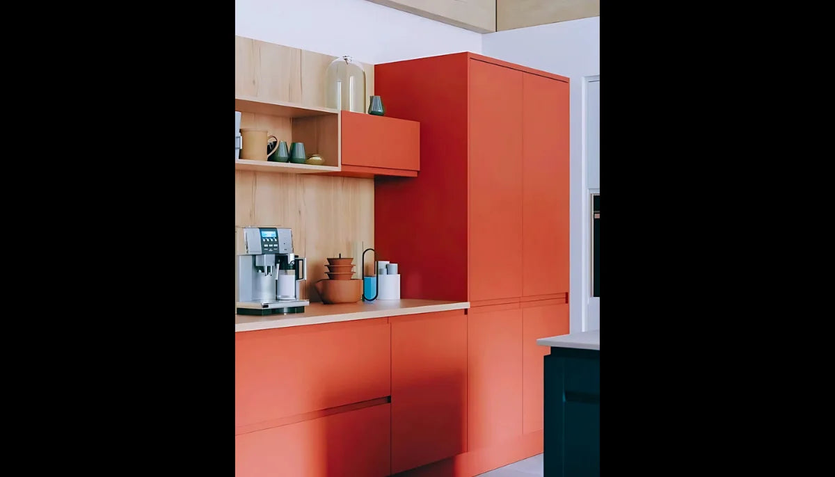 Kontaktfarbe - RAL 2012 Lachsorange - Airbnb-freundliche Farbe für jede glatte Oberfläche - offRAL™