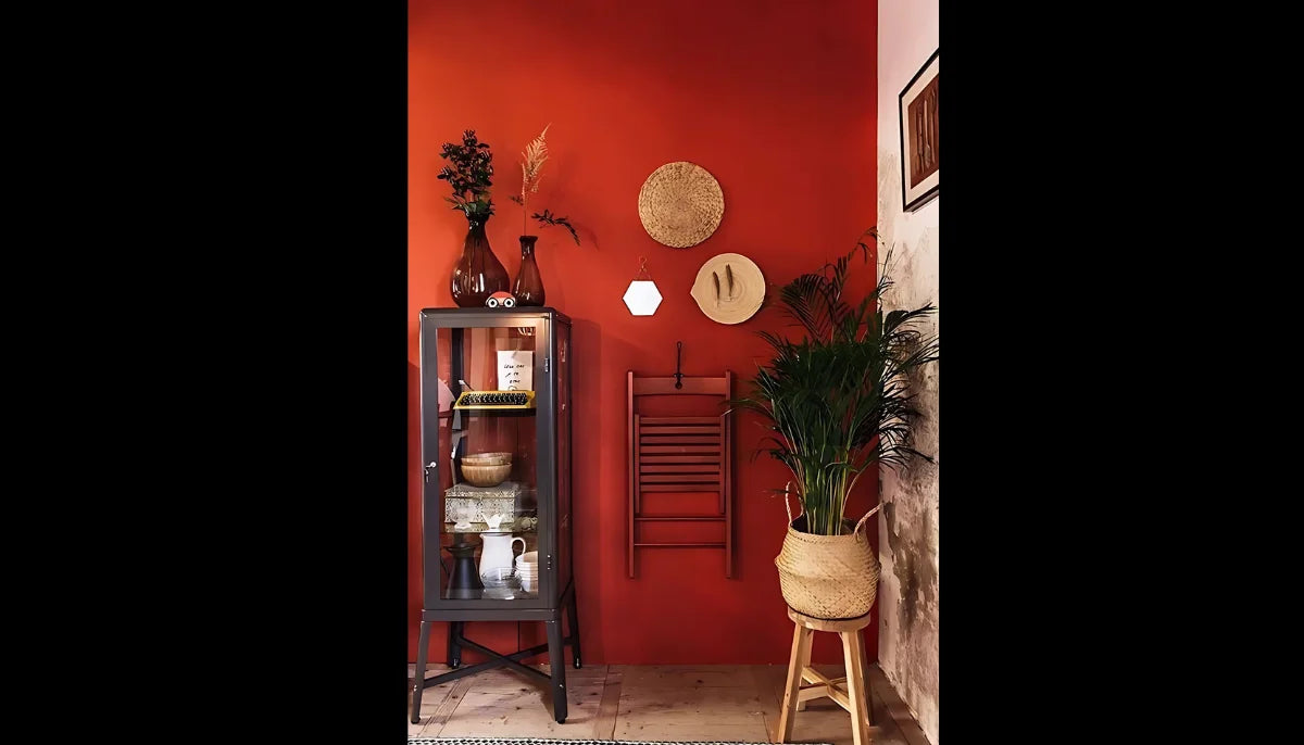 Abzieh- und Klebefarbe – RAL 3000 Feuerrot – vorübergehend mieterfreundliche, tapetenähnliche Farbe – offRAL™