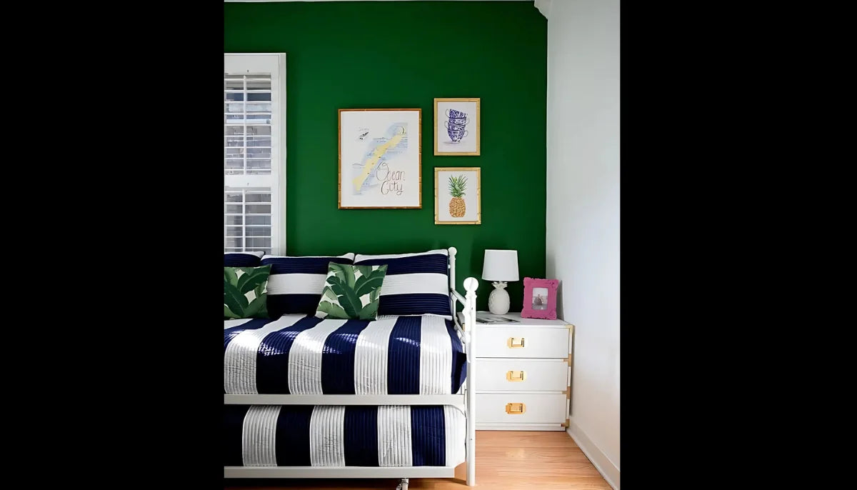 Temporäre Farbe - RAL 6035 Perlgrün - für Schränke, Arbeitsplatten, Wände, alle glatten Oberflächen - offRAL™