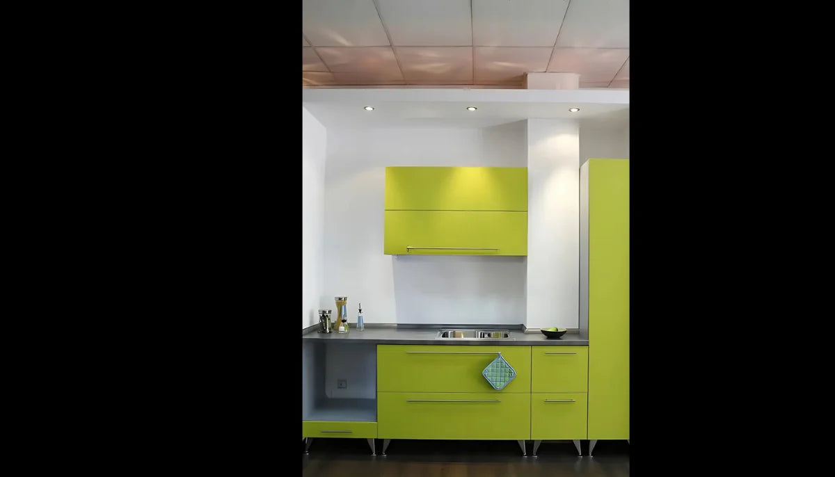 Tragbare Farbe - RAL 6039 Fasergrün - 1. Farbe in Plattenform, bereit zur Wiederverwendung auf allen glatten Oberflächen - offRAL™