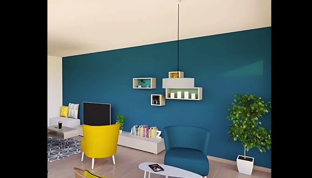 Abziehbare Farbe - RAL 5007 Brillantblau - superleicht zu entfernende Farbe für jede glatte Oberfläche - offRAL™