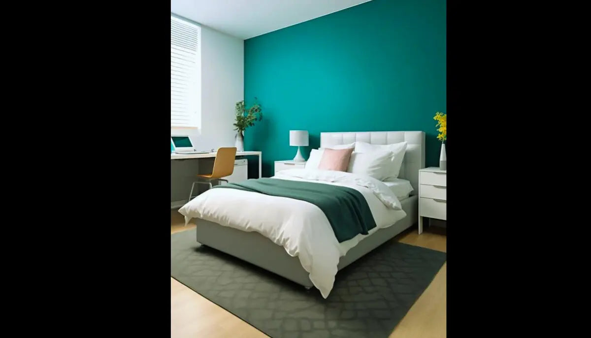 Tragbare Farbe - RAL 5021 Wasserblau - 1. Farbe in Plattenform, bereit zur Wiederverwendung auf allen glatten Oberflächen - offRAL™