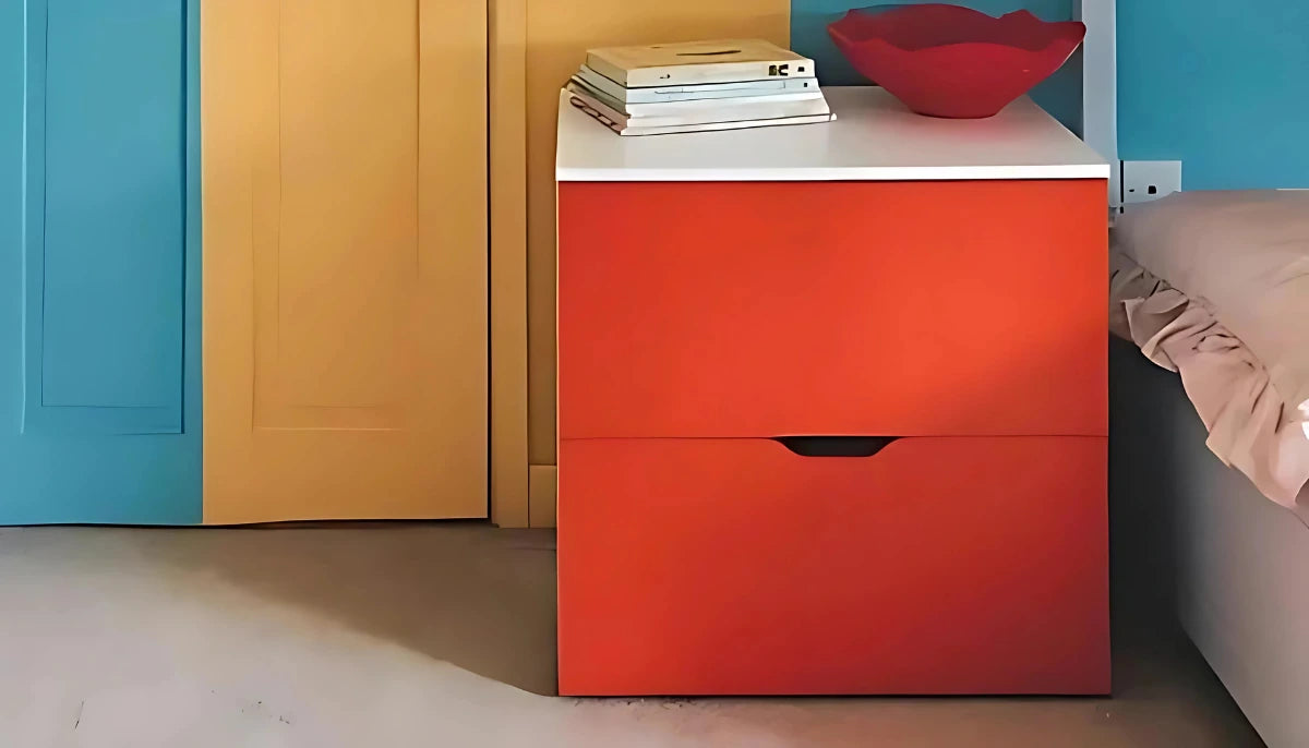 Abzieh- und Klebefarbe – RAL 2002 Zinnoberrot – vorübergehend mieterfreundliche, tapetenähnliche Farbe – offRAL™