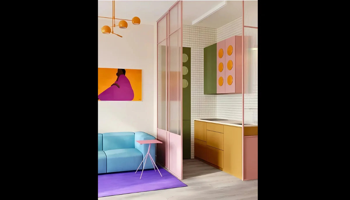 Abzieh- und Klebefarbe – RAL 1024 Ockergelb – vorübergehend mieterfreundliche, tapetenähnliche Farbe – offRAL™