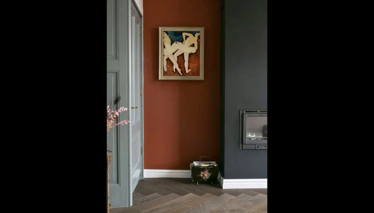 Abzieh- und Klebefarbe – RAL 8029 Perlkupfer – vorübergehend mieterfreundliche, tapezierähnliche Farbe – offRAL™