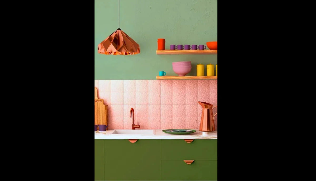 Tragbare Farbe - RAL 6025 Farngrün - 1. Farbe in Plattenform, bereit zur Wiederverwendung auf allen glatten Oberflächen - offRAL™