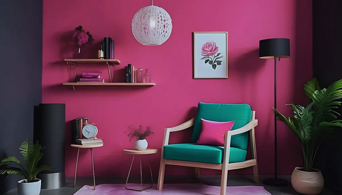 Temporäre Farbe - RAL 4010 Telemagenta - für Schränke, Arbeitsplatten, Wände, alle glatten Oberflächen - offRAL™