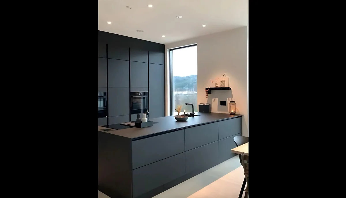 Temporäre Farbe - RAL 7026 Granitgrau - für Schränke, Arbeitsplatten, Wände, alle glatten Oberflächen - offRAL™