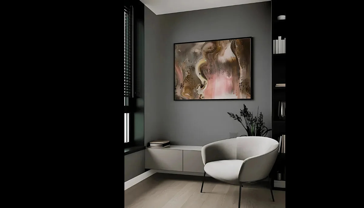 Abzieh- und Klebefarbe – RAL 7037 Staubgrau – vorübergehend mieterfreundliche, tapetenähnliche Farbe – offRAL™