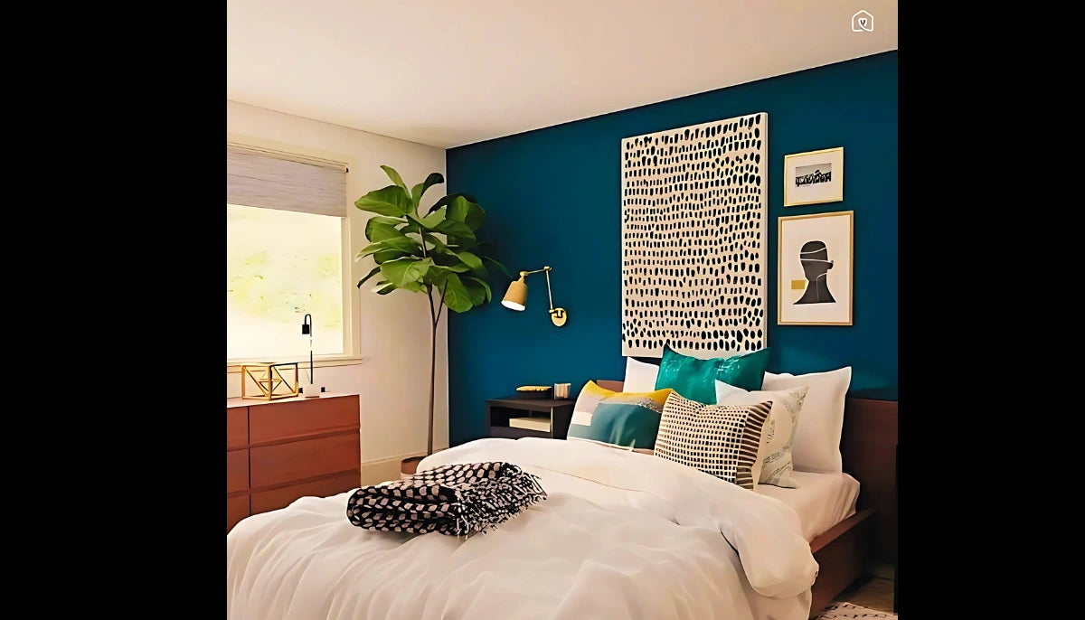 Tragbare Farbe - RAL 5001 Grünblau - 1. Farbe in Plattenform, bereit zur Wiederverwendung auf allen glatten Oberflächen - offRAL™