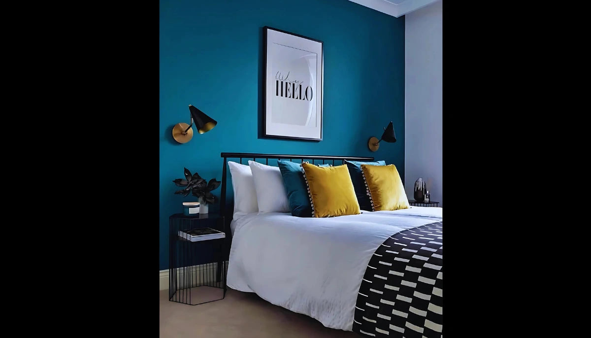 Tragbare Farbe - RAL 5001 Grünblau - 1. Farbe in Plattenform, bereit zur Wiederverwendung auf allen glatten Oberflächen - offRAL™