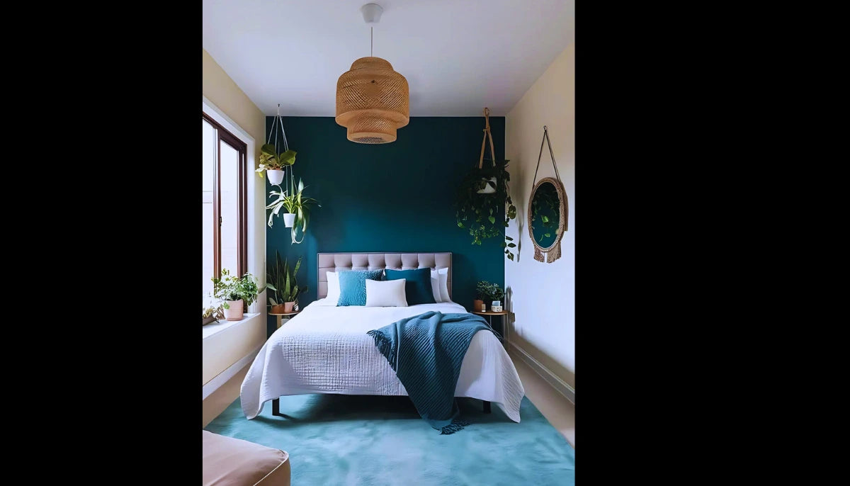 Tragbare Farbe - RAL 5001 Grünblau - 1. Farbe in Plattenform, bereit zur Wiederverwendung auf allen glatten Oberflächen - offRAL™