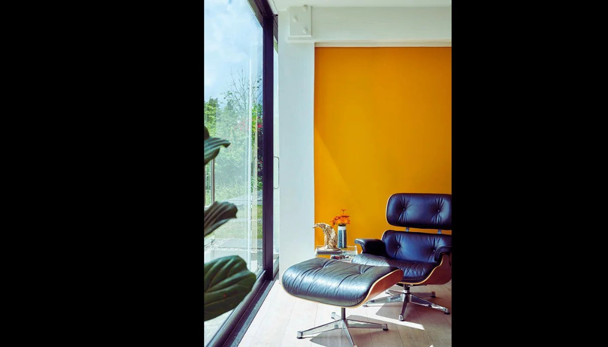 Temporäre Farbe - RAL 1006 Maisgelb - für Schränke, Arbeitsplatten, Wände, alle glatten Oberflächen - offRAL™