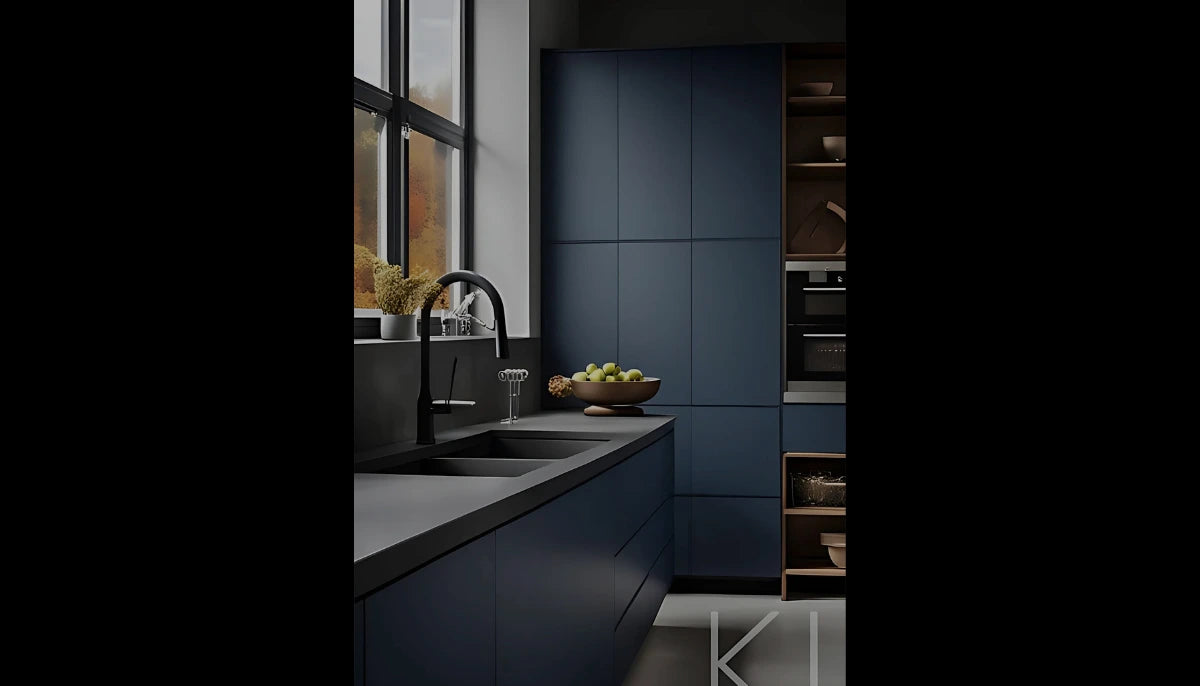 Tragbare Farbe - RAL 5008 Graublau - 1. Anstrich in Plattenform, bereit zur Wiederverwendung auf allen glatten Oberflächen - offRAL™