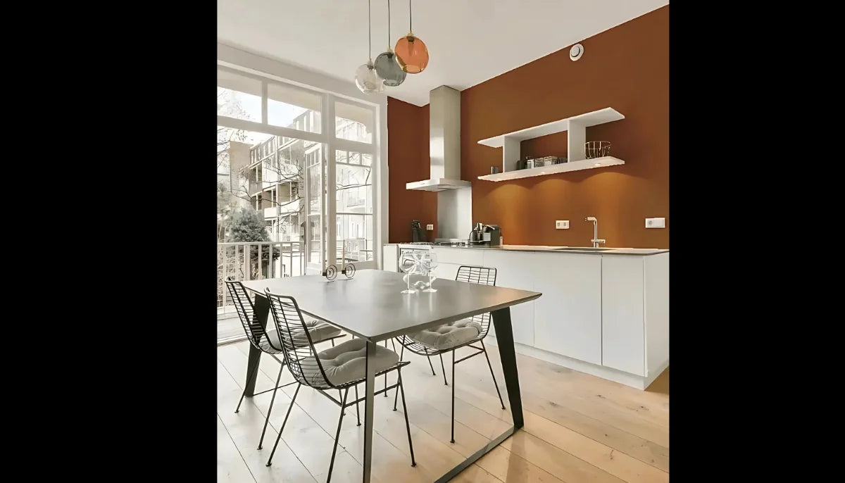 Selbstklebende Farbe - RAL 8008 Olivbraun - temporäre tapetenähnliche Farbe für jede glatte Oberfläche - offRAL™