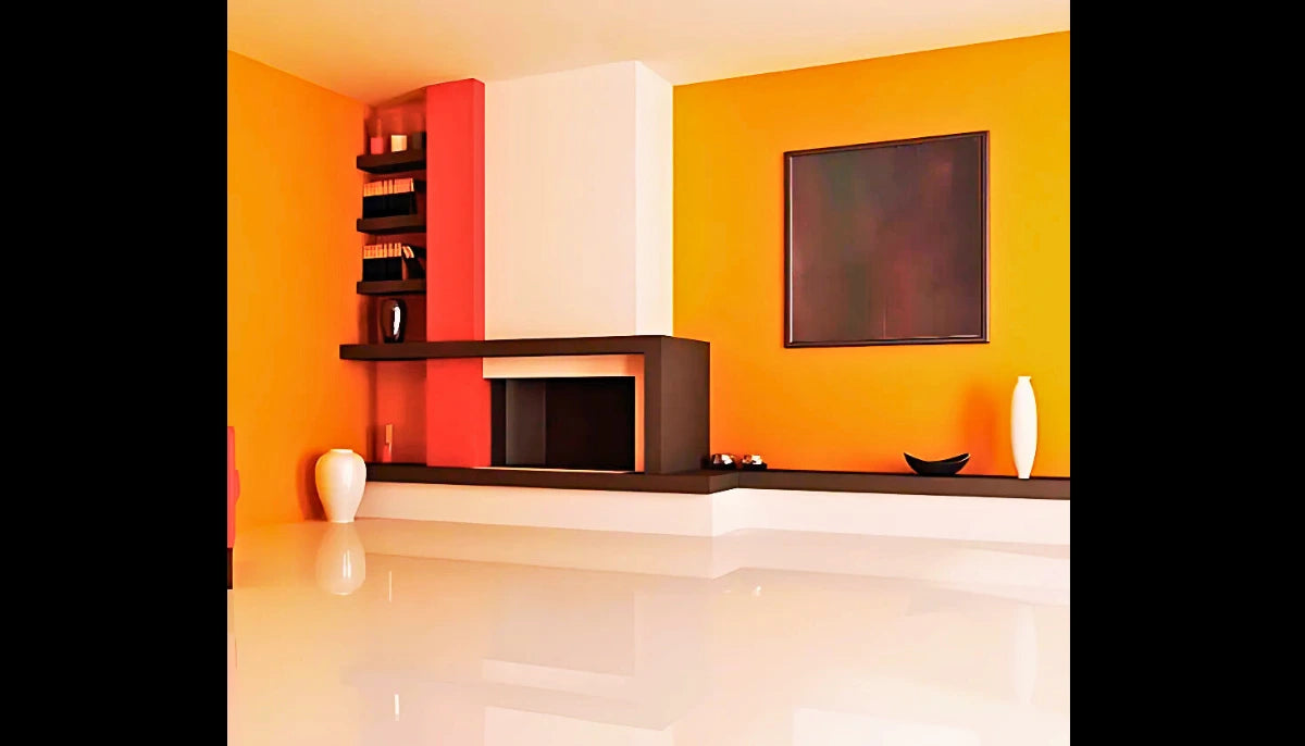 Selbstklebende Farbe - RAL 1033 Dahliegelb - temporäre tapetenähnliche Farbe für jede glatte Oberfläche - offRAL™