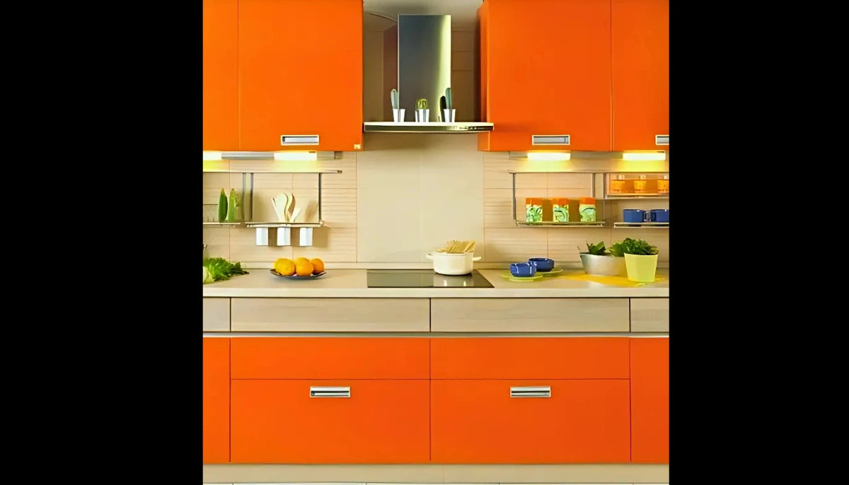 Abzieh- und Klebefarbe – RAL 2009 Verkehrsorange – vorübergehend mieterfreundliche, tapezierähnliche Farbe – offRAL™