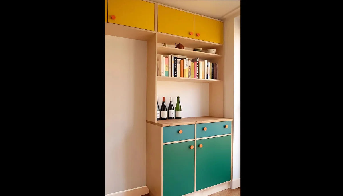 Temporäre Farbe – RAL 2007 Leuchtendes Hellorange – für Schränke, Arbeitsplatten, Wände, alle glatten Oberflächen – offRAL™