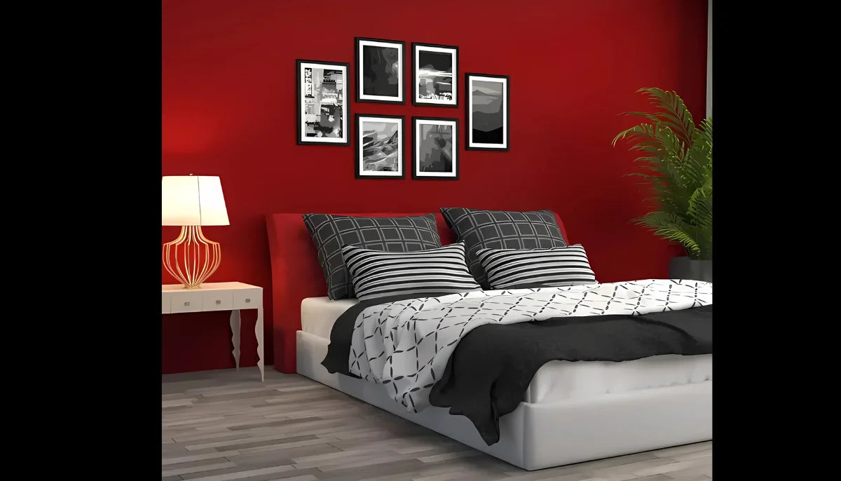 Kontaktfarbe - RAL 3003 Rubinrot - Airbnb-freundliche Farbe für jede glatte Oberfläche - offRAL™