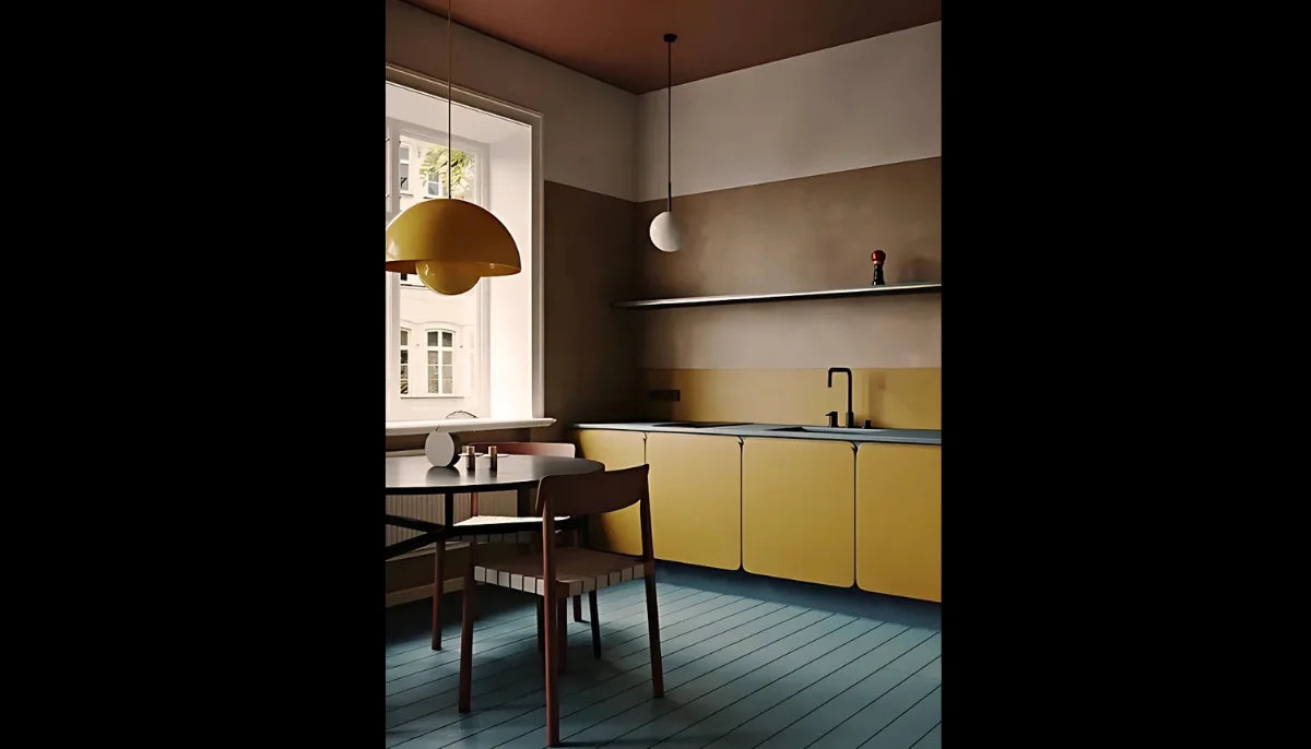 Tragbare Farbe - RAL 1027 Curry - 1. Farbe in Blättern, bereit zur Wiederverwendung auf jeder glatten Oberfläche - offRAL™