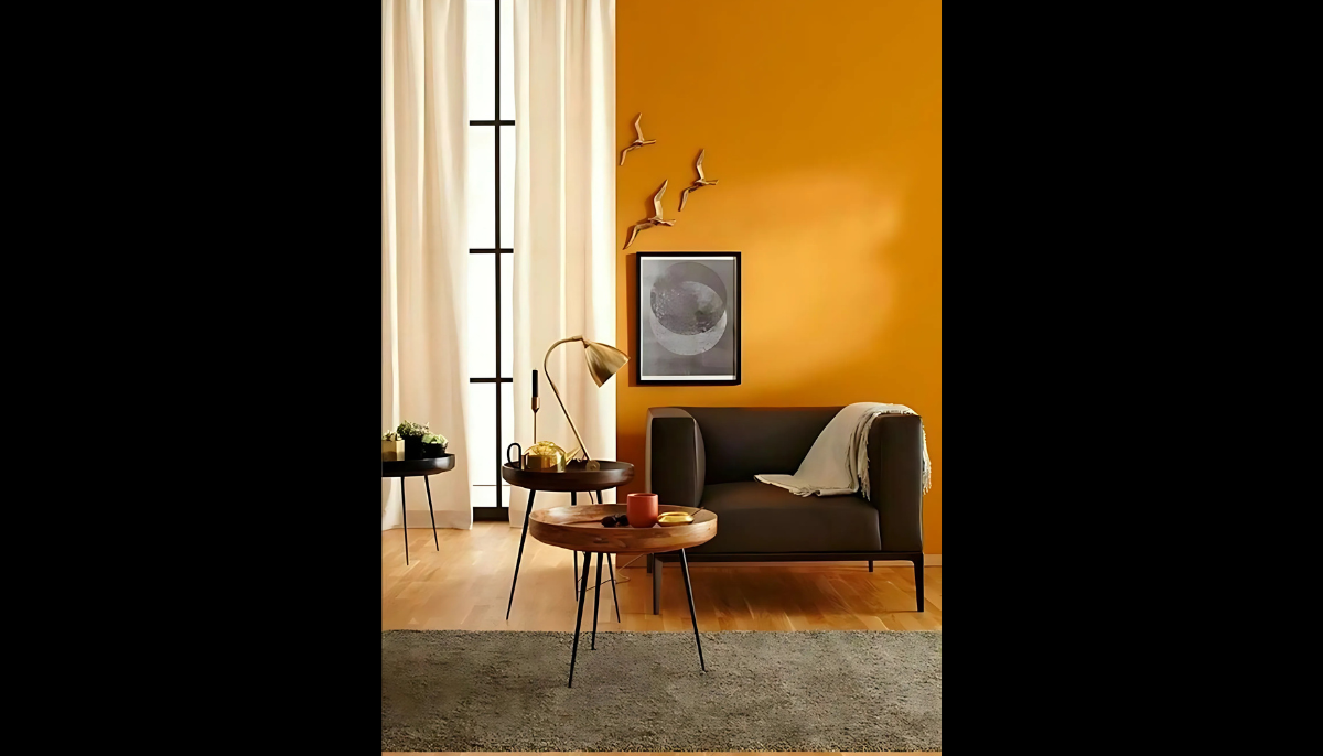 Selbstklebende Farbe - RAL 1007 Narzissengelb - temporäre tapetenähnliche Farbe für jede glatte Oberfläche - offRAL™