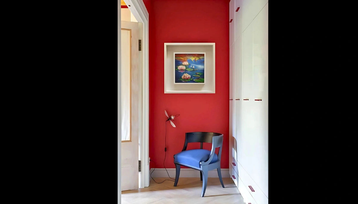 Abzieh- und Klebefarbe – RAL 3000 Feuerrot – vorübergehend mieterfreundliche, tapetenähnliche Farbe – offRAL™