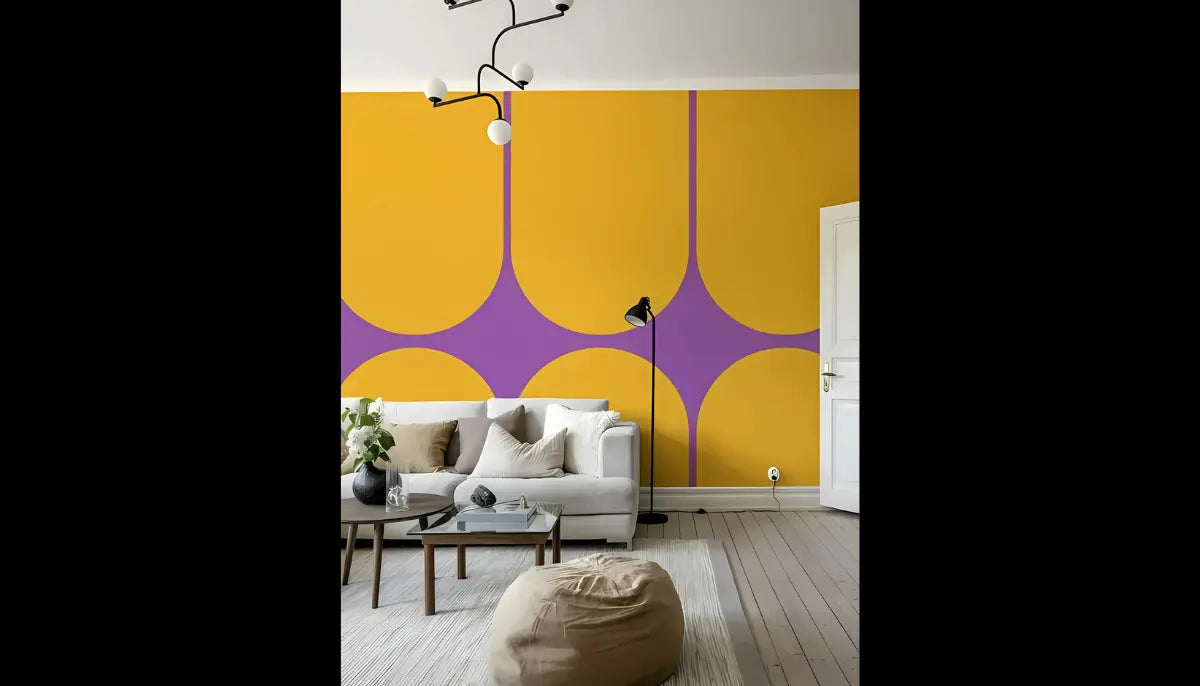 Temporäre Farbe - RAL 1032 Ginstergelb - für Schränke, Arbeitsplatten, Wände, alle glatten Oberflächen - offRAL™