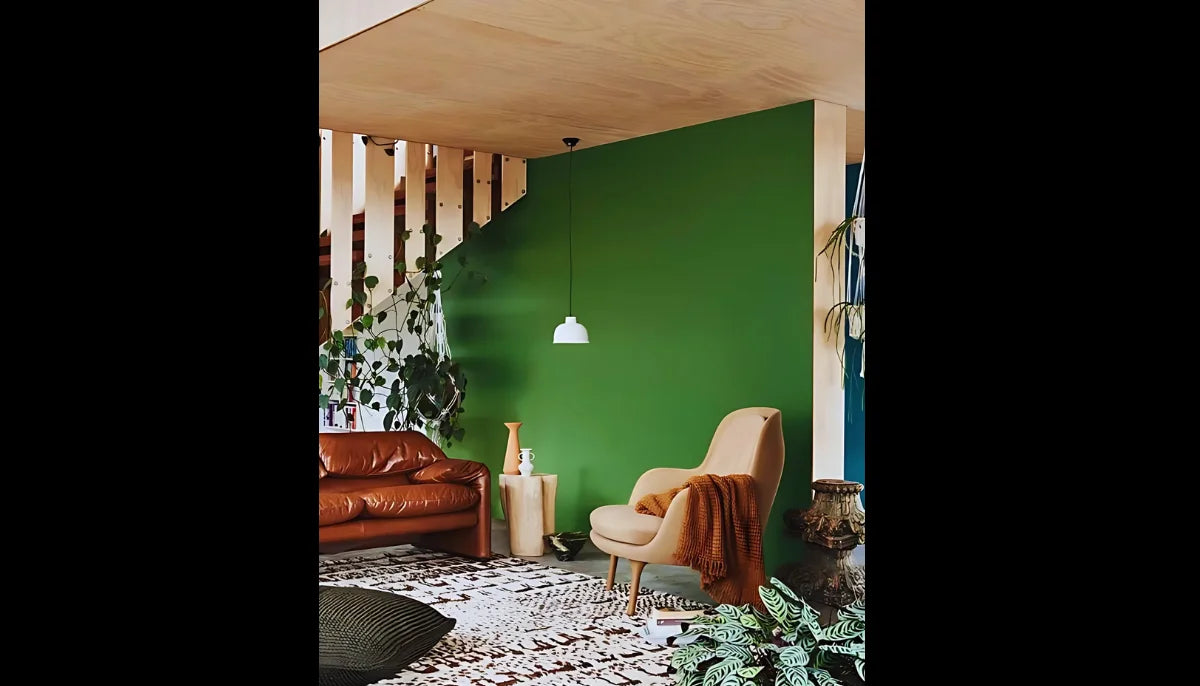 Temporäre Farbe - RAL 6002 Blattgrün - für Schränke, Arbeitsplatten, Wände, jede glatte Oberfläche - offRAL™