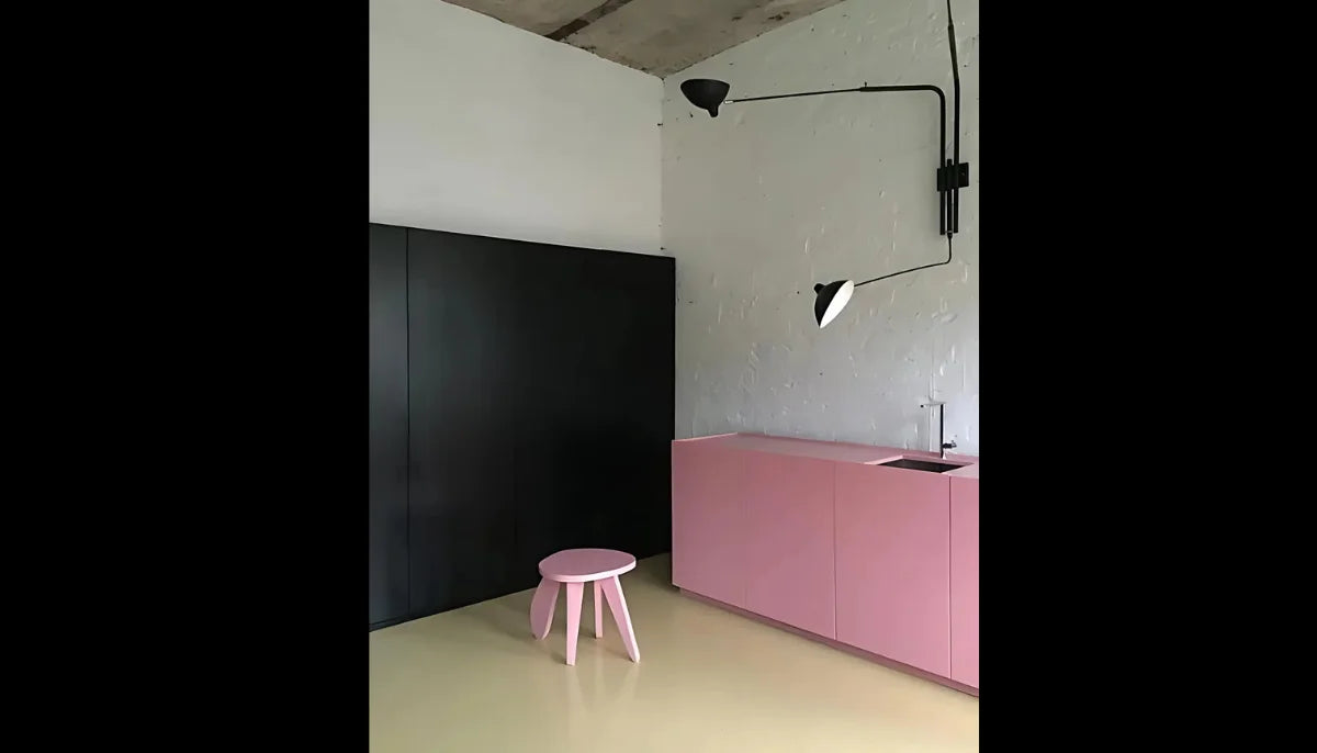 Temporäre Farbe - RAL 9004 Signalschwarz - für Schränke, Arbeitsplatten, Wände, alle glatten Oberflächen - offRAL™