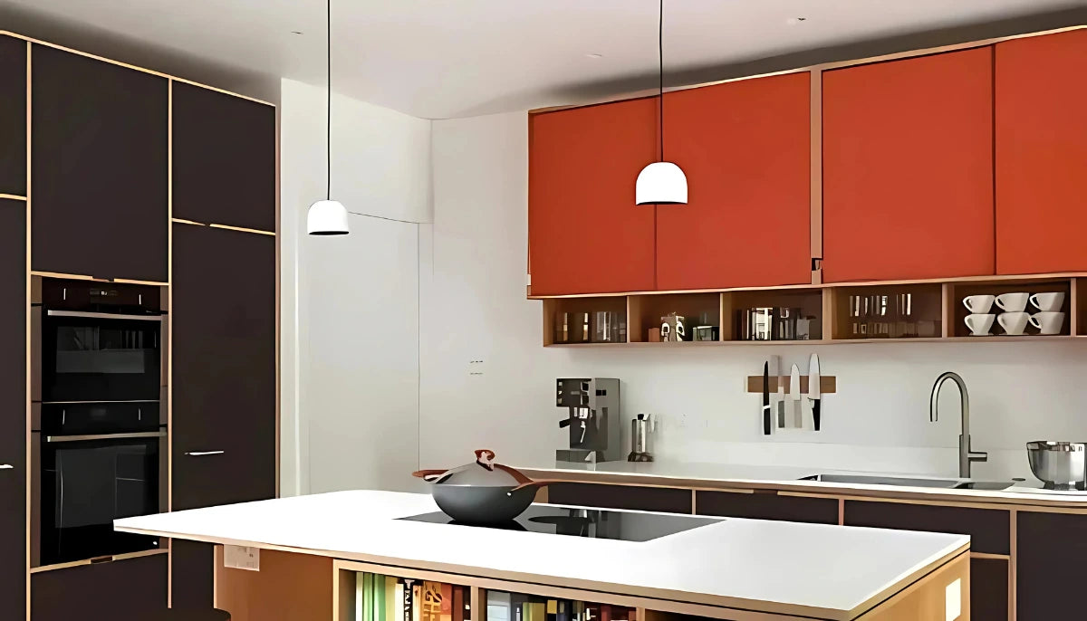 Abzieh- und Klebefarbe – RAL 2002 Zinnoberrot – vorübergehend mieterfreundliche, tapetenähnliche Farbe – offRAL™