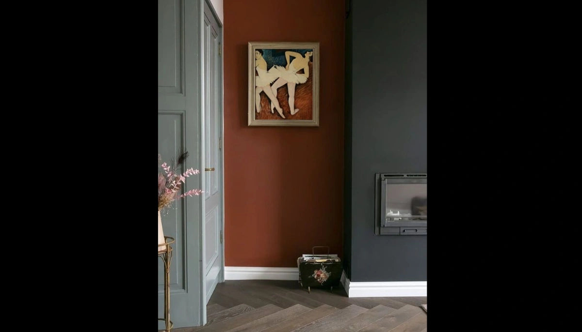 Kontaktfarbe - RAL 8004 Kupferbraun - Airbnb-freundliche Farbe für jede glatte Oberfläche - offRAL™