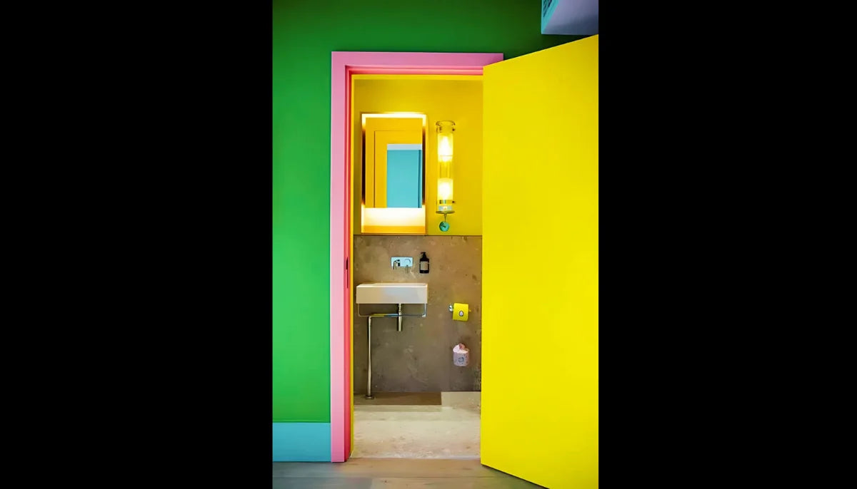 Selbstklebende Farbe - RAL 1016 Schwefelgelb - temporäre tapetenähnliche Farbe für jede glatte Oberfläche - offRAL™