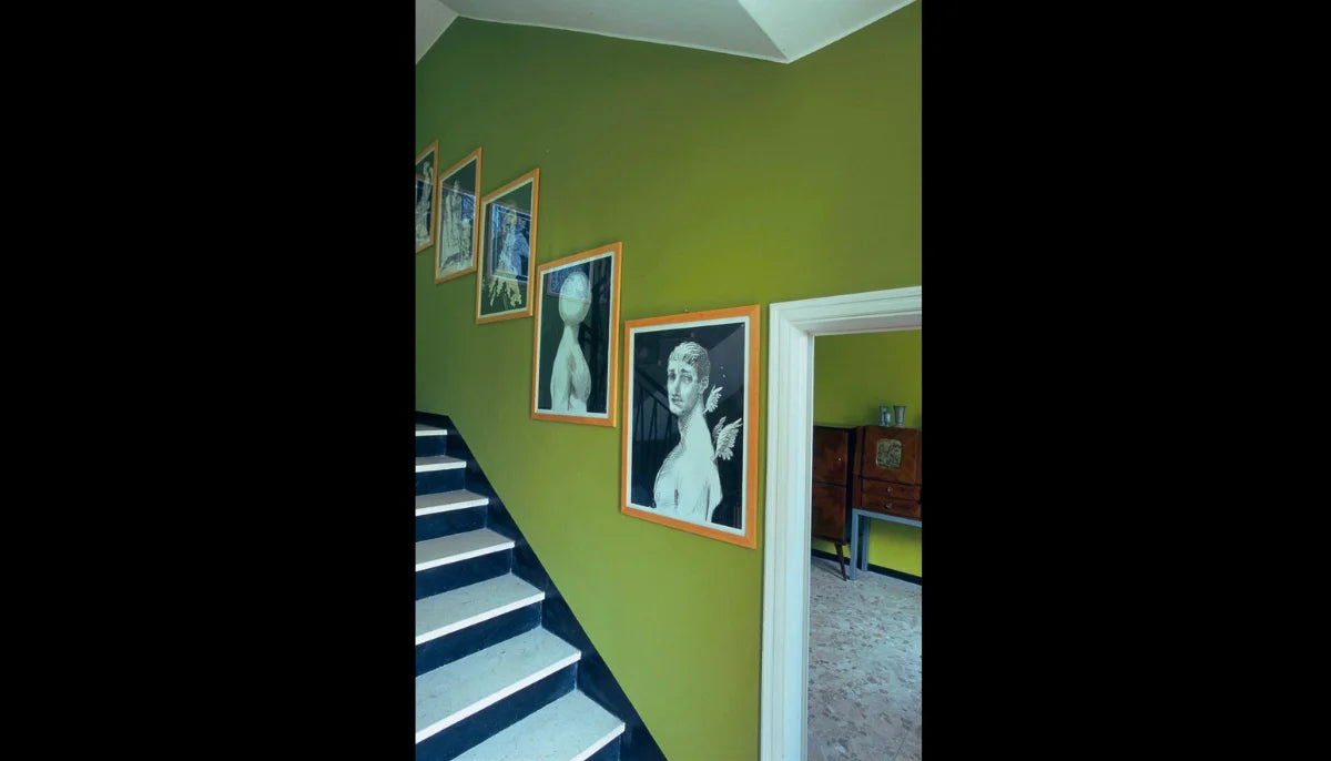 Tragbare Farbe - RAL 6025 Farngrün - 1. Farbe in Plattenform, bereit zur Wiederverwendung auf allen glatten Oberflächen - offRAL™