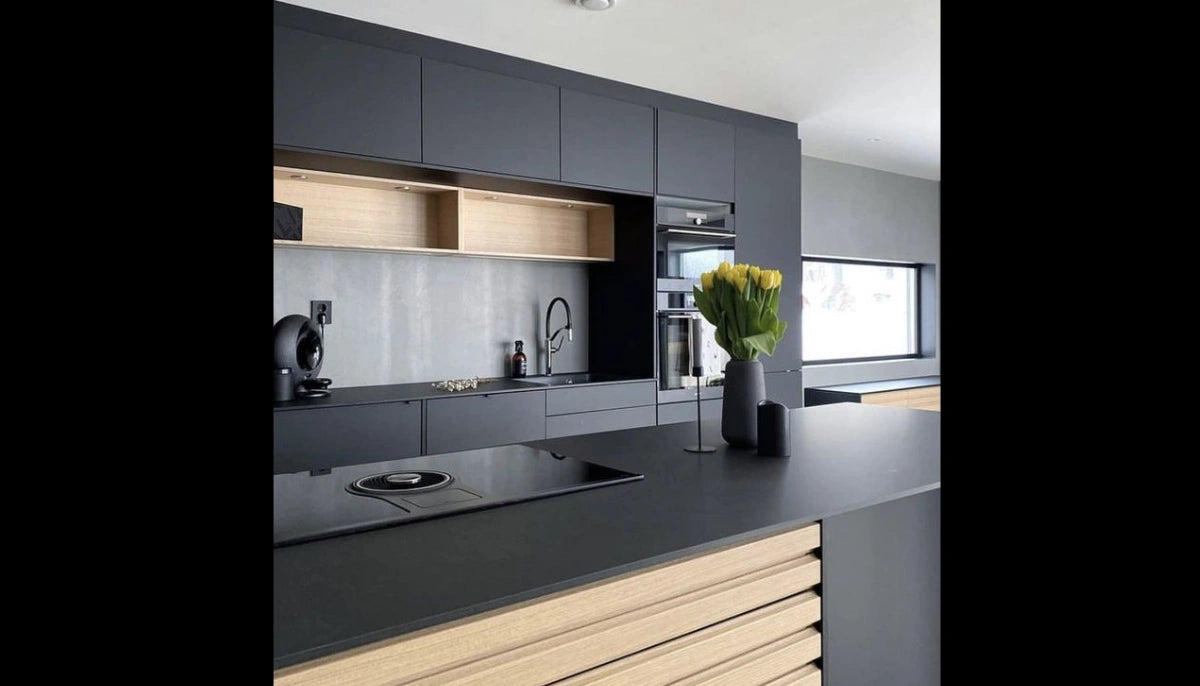 Temporäre Farbe – RAL 7015 Schiefergrau – für Schränke, Arbeitsplatten, Wände, alle glatten Oberflächen – offRAL™