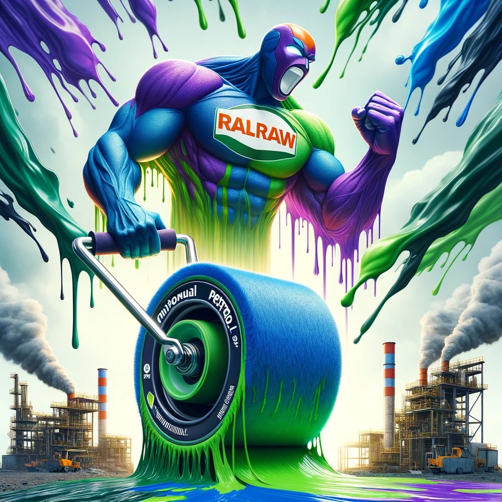 offRAL™ vs liquid paint - RALRAW LLC, USA