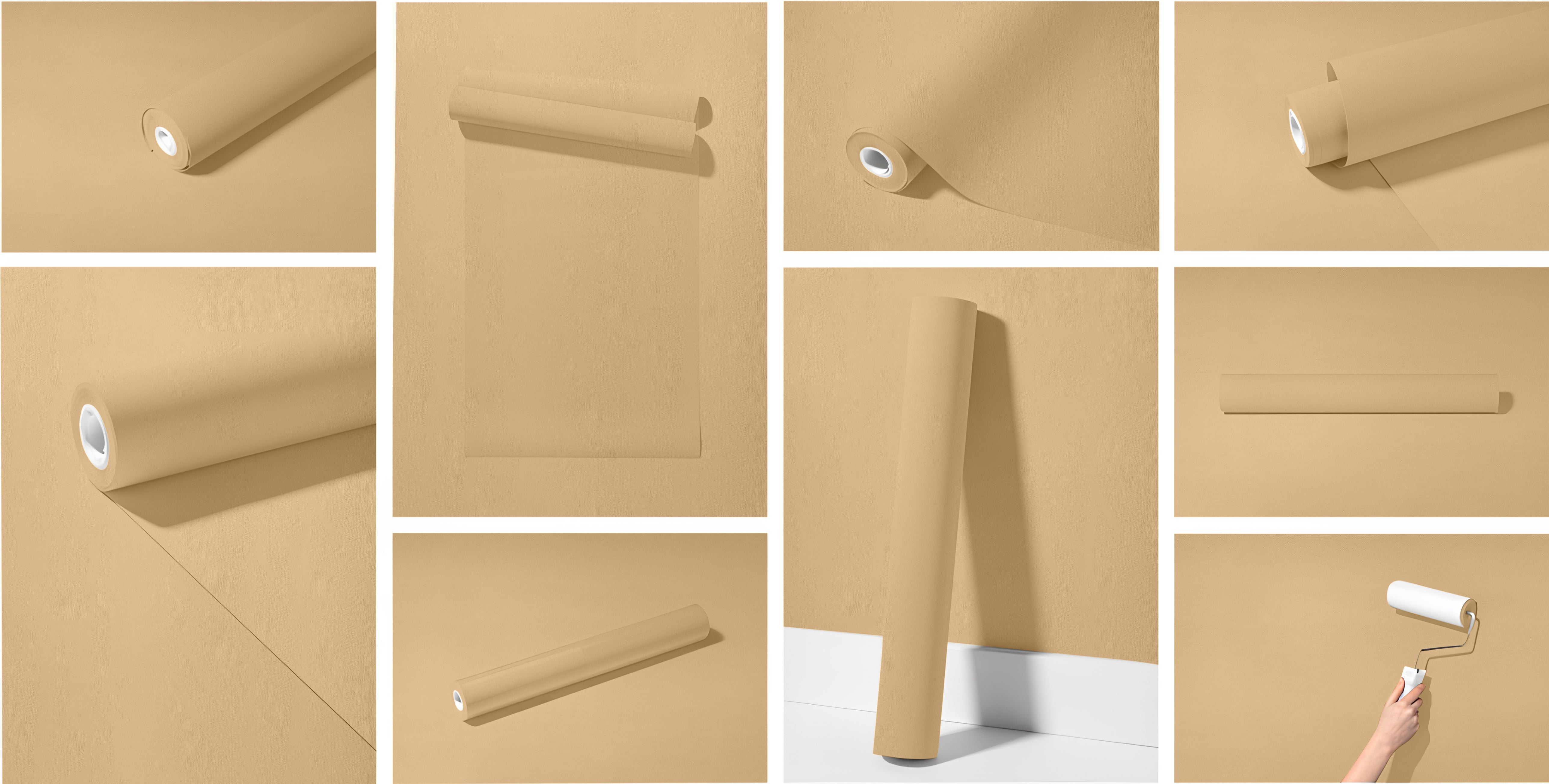 Peel & Stick Removable Re-usable Paint - Color RAL 1001 Beige - offRAL™ - RALRAW LLC, USA