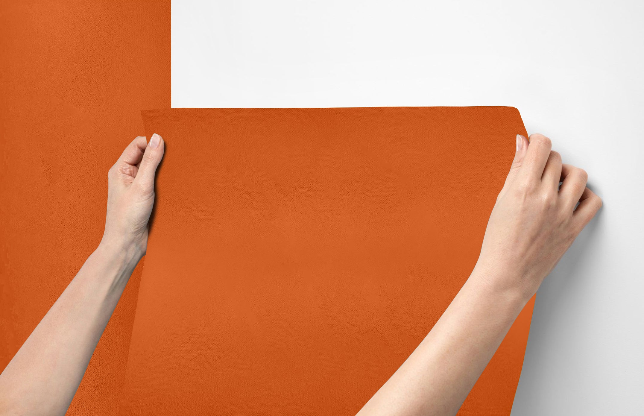 Peel & Stick Removable Re-usable Paint - Color RAL 2010 Signal Orange - offRAL™ - RALRAW LLC, USA