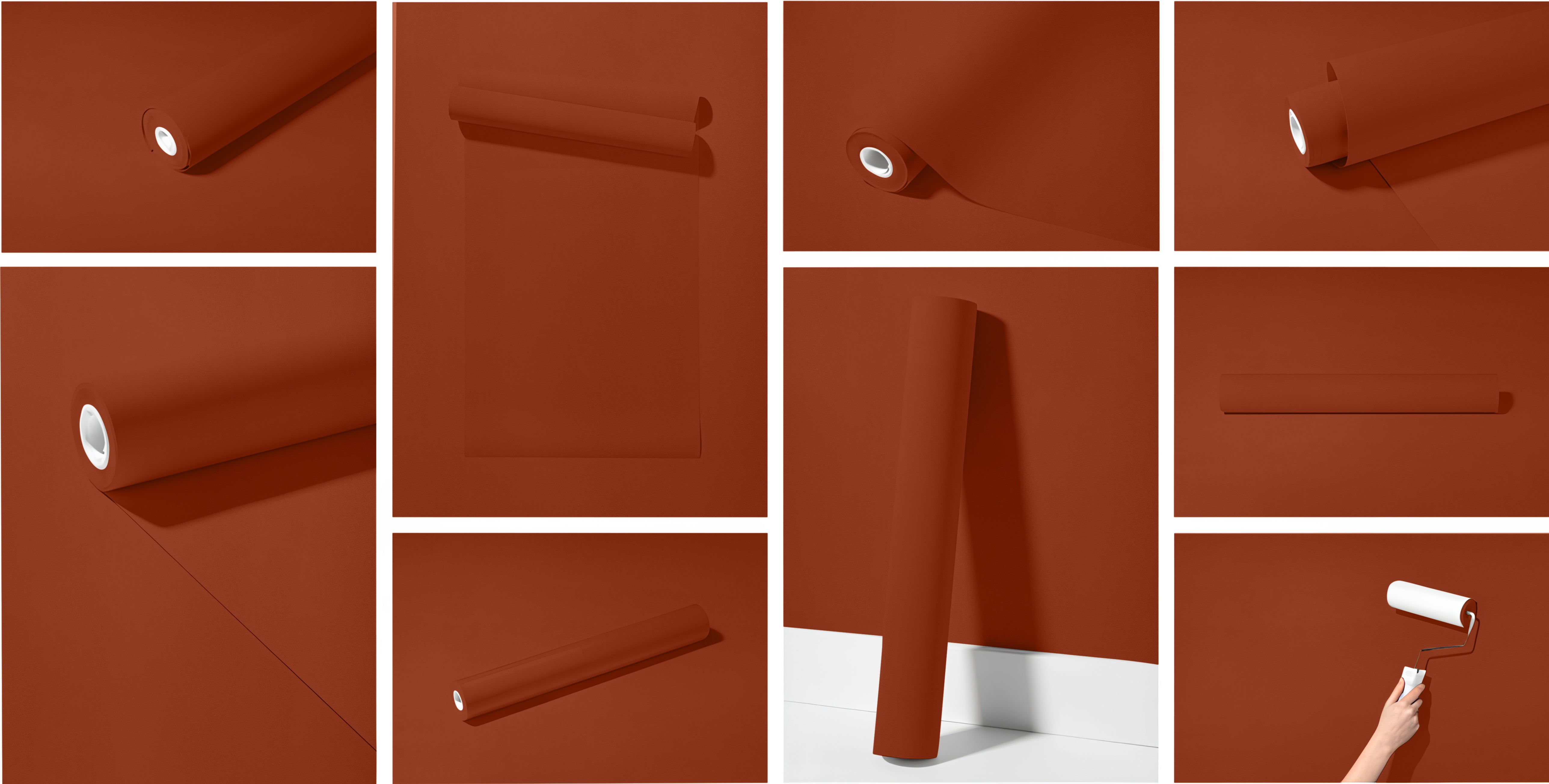 Peel & Stick Removable Re-usable Paint - Color RAL 2013 Pearl Orange - offRAL™ - RALRAW LLC, USA