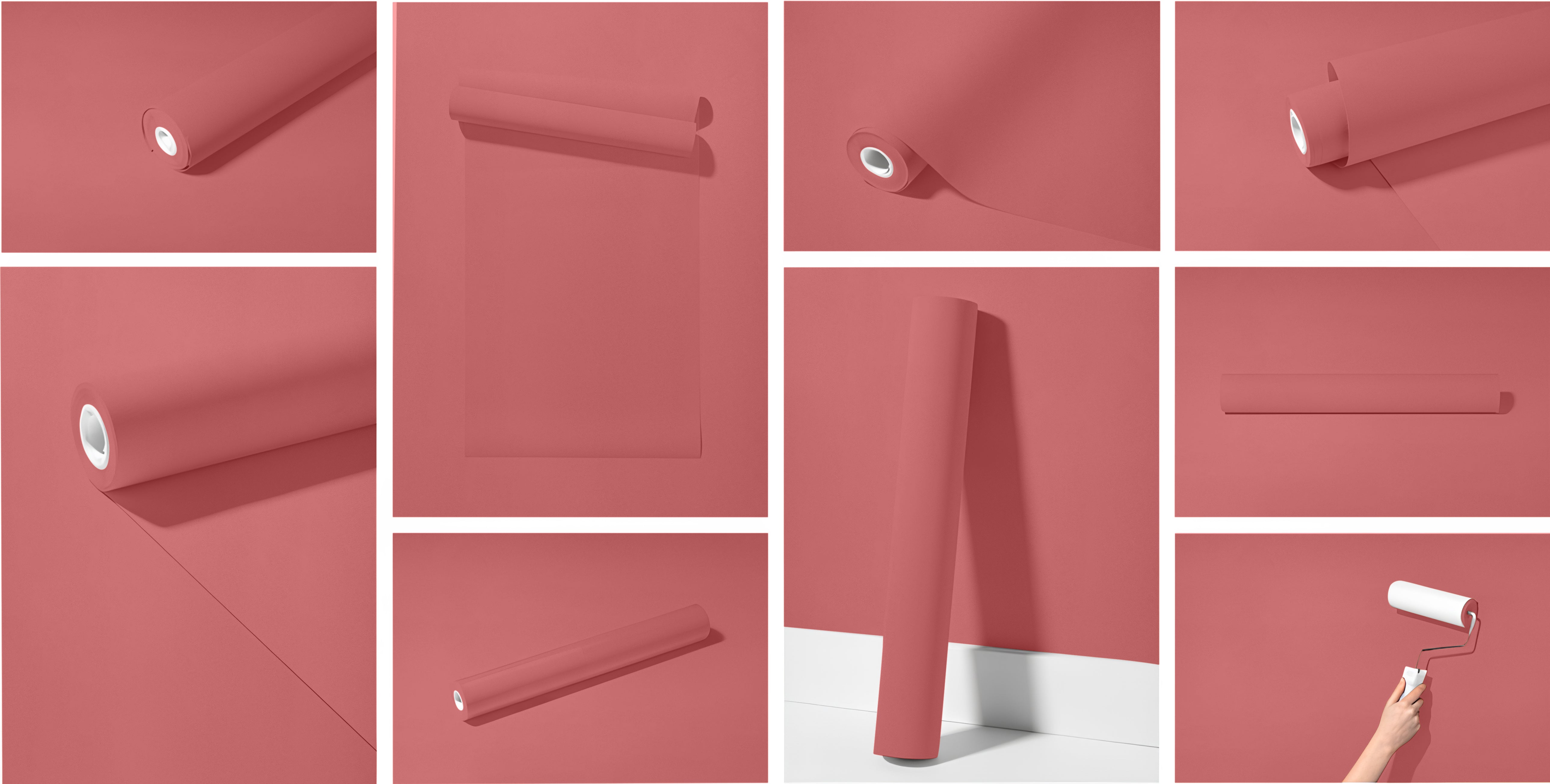 Peel & Stick Removable Re-usable Paint - Color RAL 3014 Antique Pink - offRAL™ - RALRAW LLC, USA