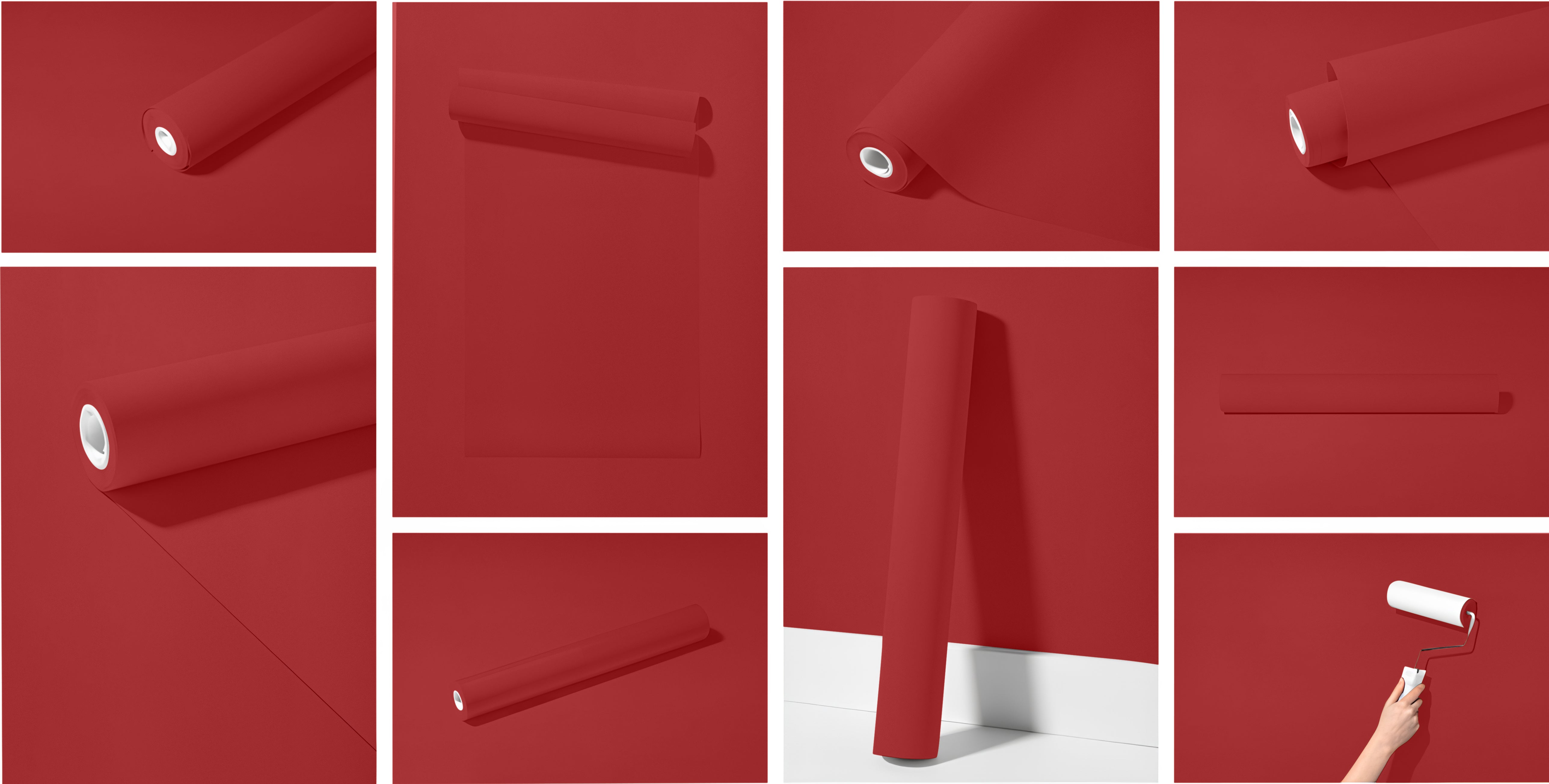 Peel & Stick Removable Re-usable Paint - Color RAL 3031 Orient Red - offRAL™ - RALRAW LLC, USA